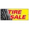 Signmission TIRE SALE 1 BANNER SIGN tires sale sell wheel rims slick wheels signs B-96 Tire Sale 1 - alternate 1